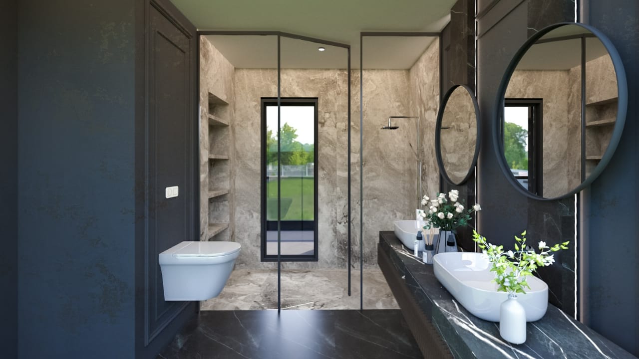 Villa Route tahannouat Projet Malak
