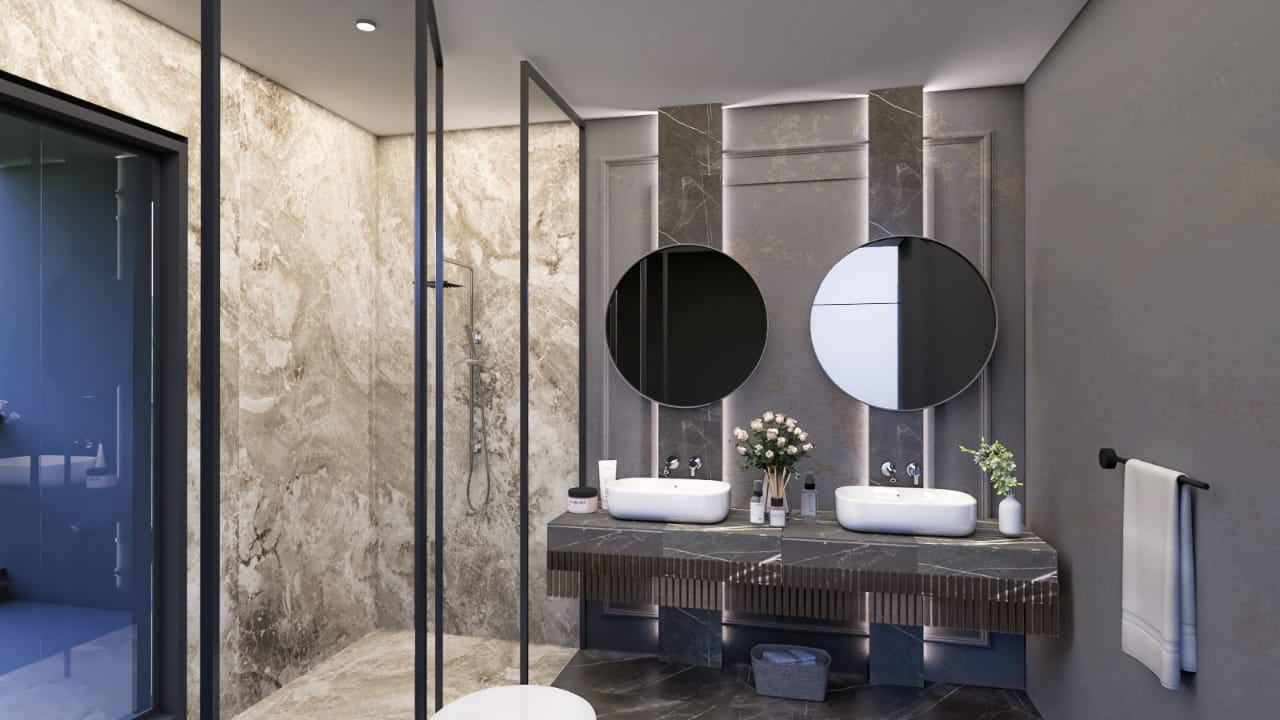 Villa Route tahannouat Projet Malak
