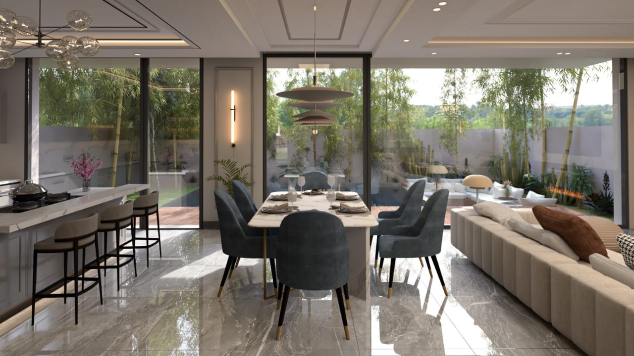 Villa Route tahannouat Projet Malak