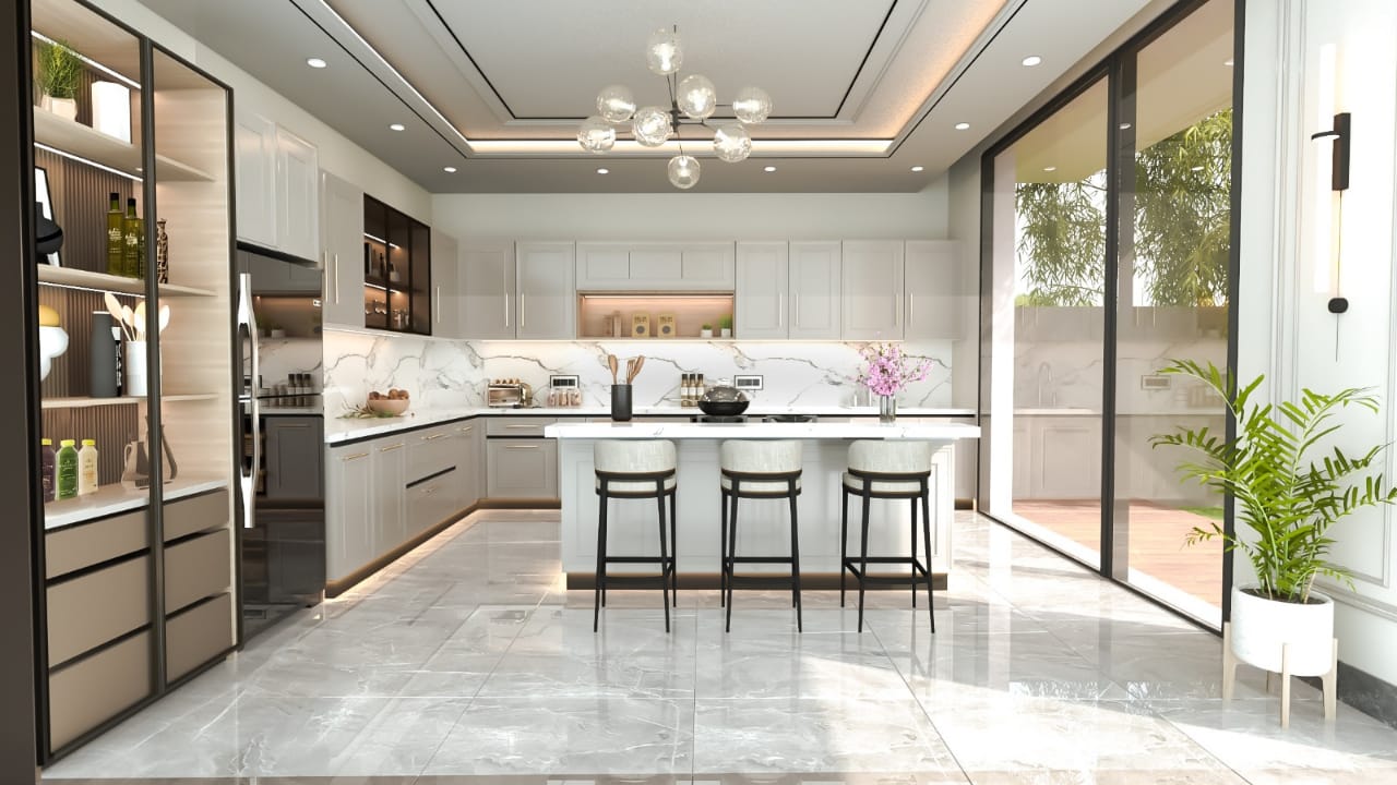 Villa Route tahannouat Projet Malak