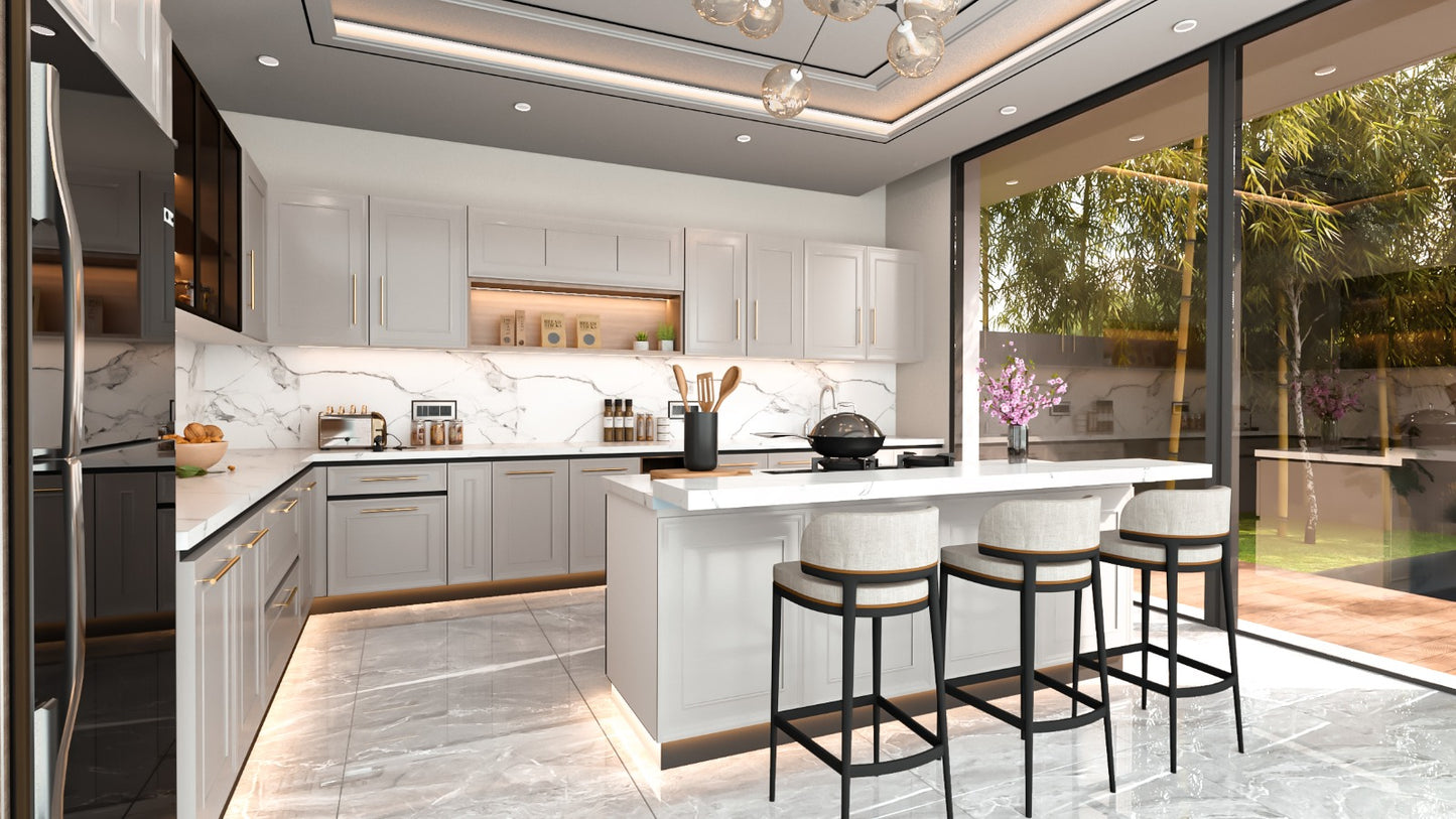 Villa Route tahannouat Projet Malak